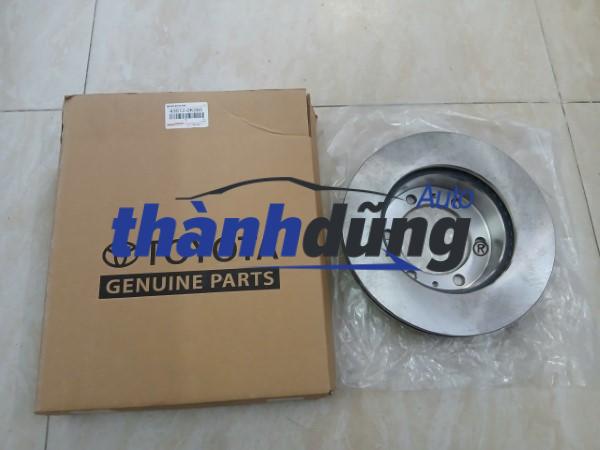 ĐĨA PHANH TOYOTA HILUX 2009 | 435120K060