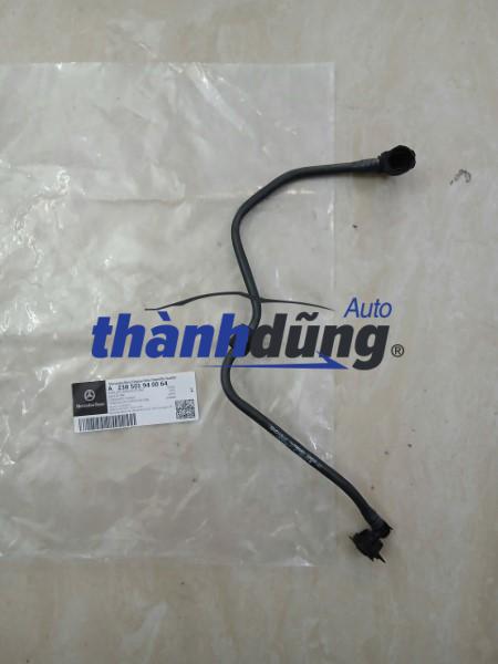 ỐNG HỒI VỀ BÌNH NƯỚC PHỤ XE MERCEDES E350 2017 | 238501940064