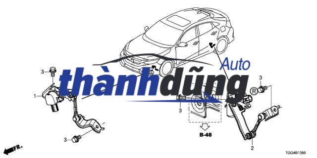 CẢM BIẾN NÂNG HẠ ĐÈN PHA NISSAN XTRAIL 2019 | 538124BA0A - Ảnh 5