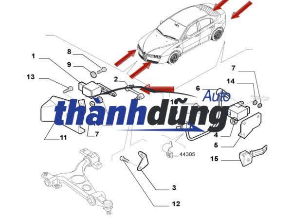 CẢM BIẾN NÂNG HẠ ĐÈN PHA NISSAN XTRAIL 2019 | 538124BA0A - Ảnh 7