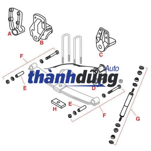BÁT (MÕ) NHÍP XE THACO AUMAN C1500 | 1414028002001 - Ảnh 6