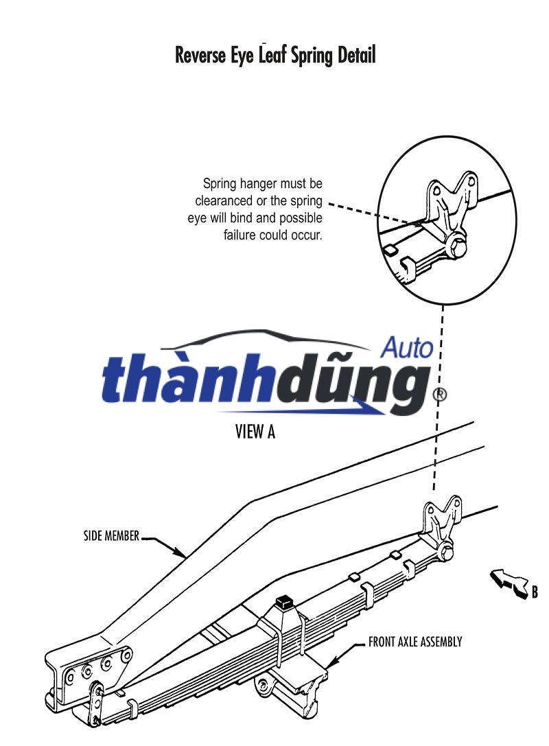 BÁT (MÕ) NHÍP XE THACO AUMAN C1500 | 1414028002001 - Ảnh 5