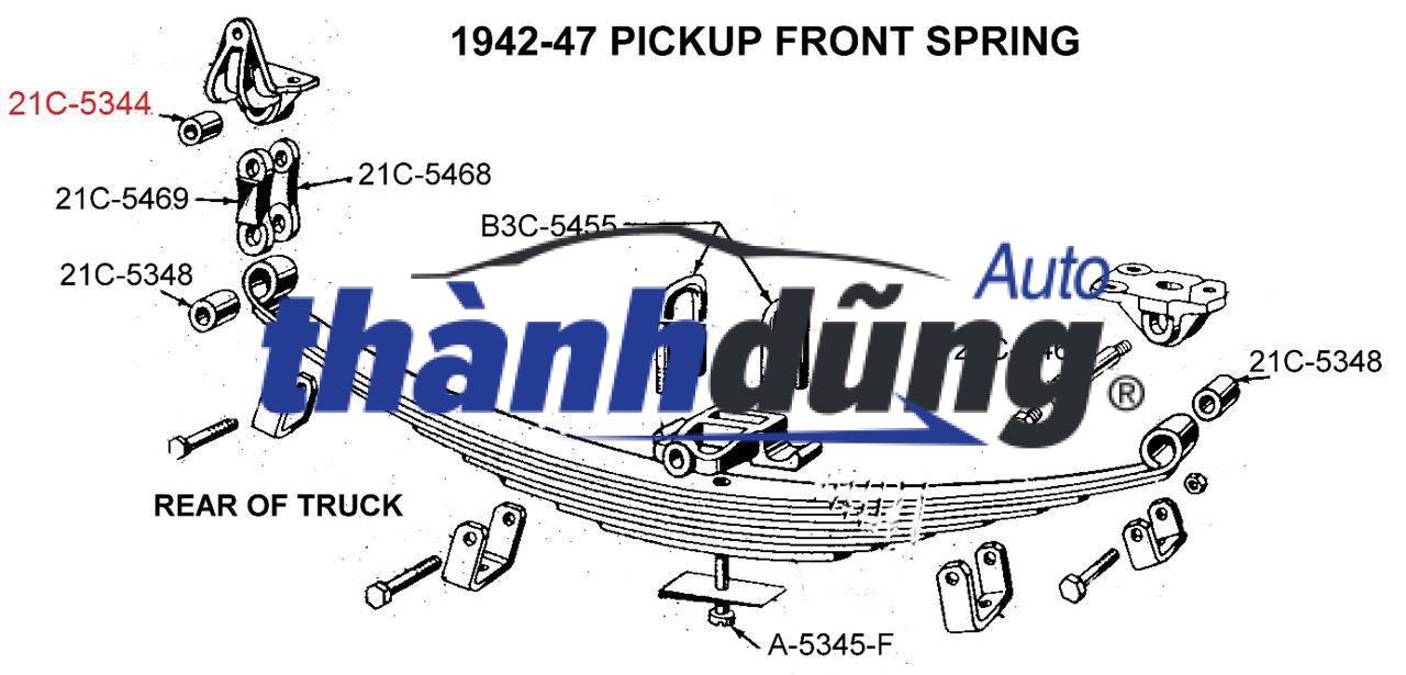 BÁT (MÕ) NHÍP XE THACO AUMAN C1500 | 1414028002001 - Ảnh 4