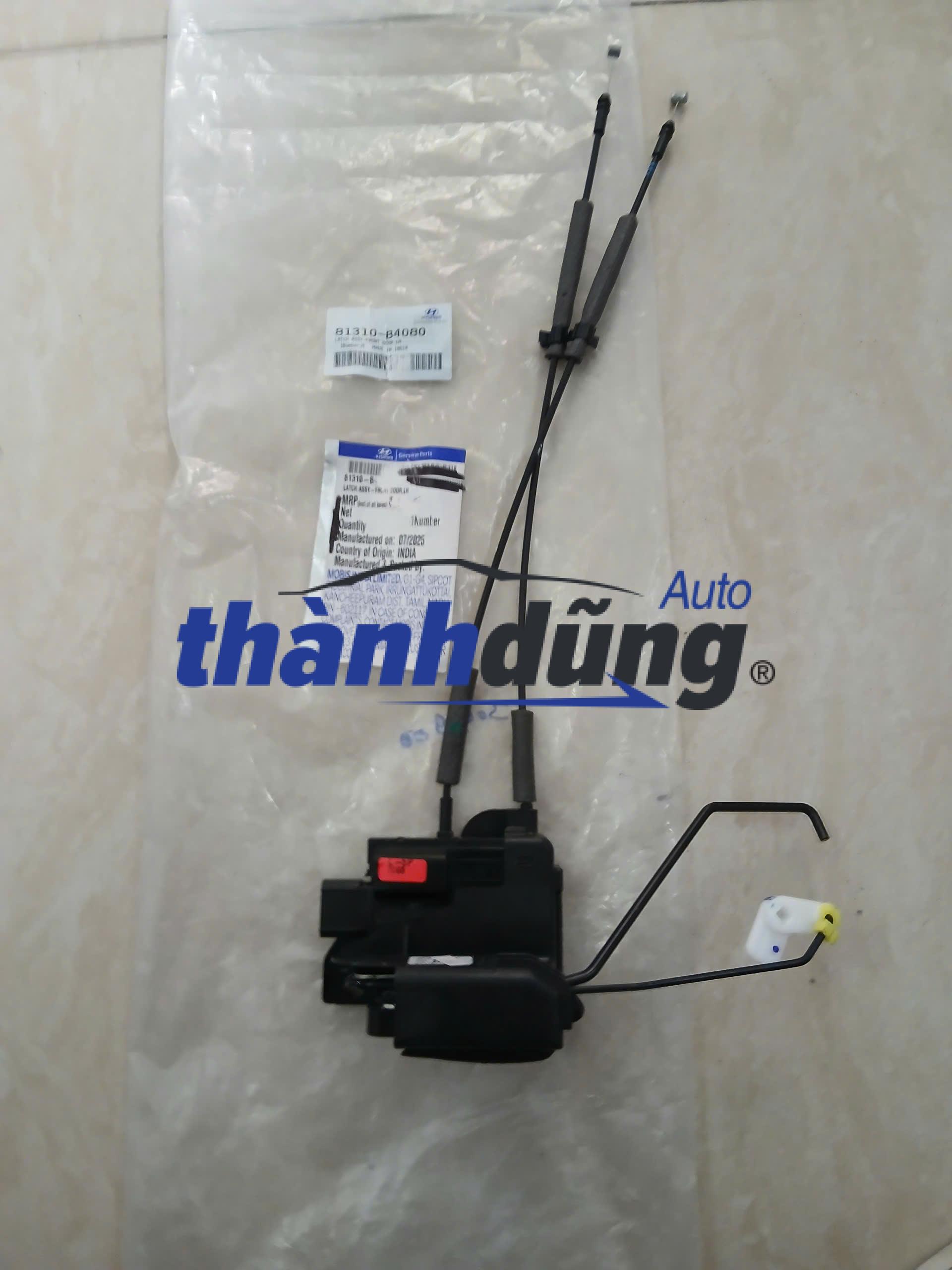 Ổ NGẬM KHÓA CỬA HYUNDAI I10 2016 | 81310B4080