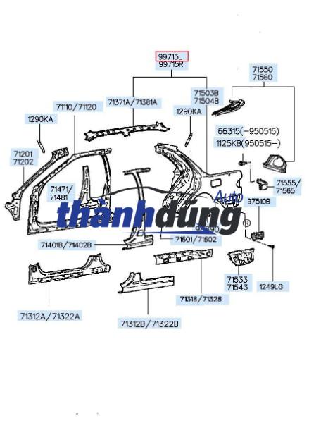 HÔNG SAU TRÁI MITSUBISHI XPANDER 2021 | 78113W010P - Ảnh 4