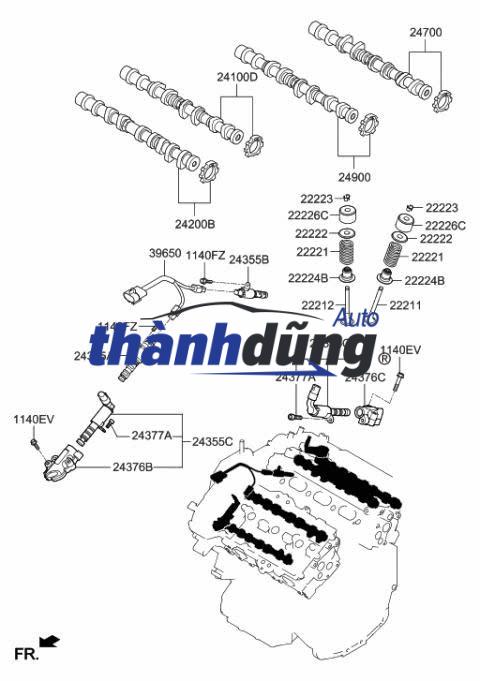 VAN BIẾN THIÊN VVTi TOYOTA SIENNA 2005-2020 | 1533037010 - Ảnh 5