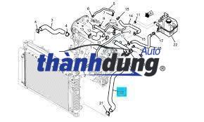 ỐNG HỒI VỀ BÌNH NƯỚC PHỤ CHEVROLET CAPTIVA C100 | 96828637 - Ảnh 4