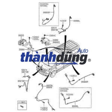 BI CỬA LÙA HYUNDAI STAREX GRAND | 839304H000 - Ảnh 4