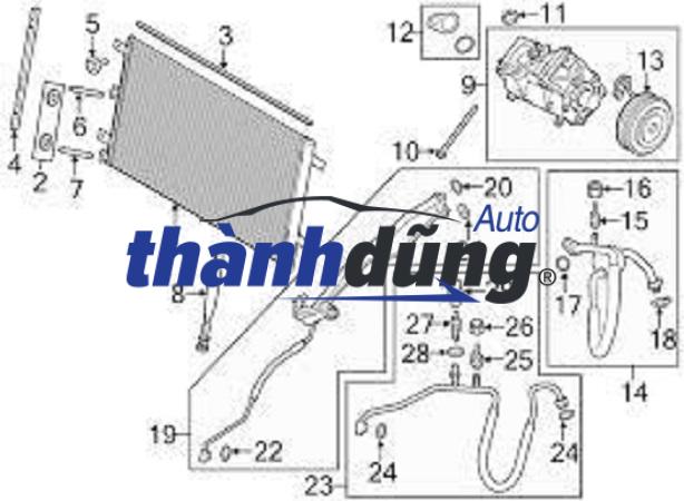DÀN NÓNG LAND ROVER FREELANDER 2011 | LR034171 - Ảnh 5