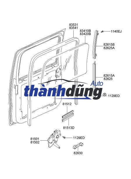 CÁNH CỬA XE CHEVROLET SPARK 2010 | 96601158 - Ảnh 5