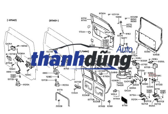 CÁNH CỬA XE CHEVROLET SPARK 2010 | 96601158 - Ảnh 4