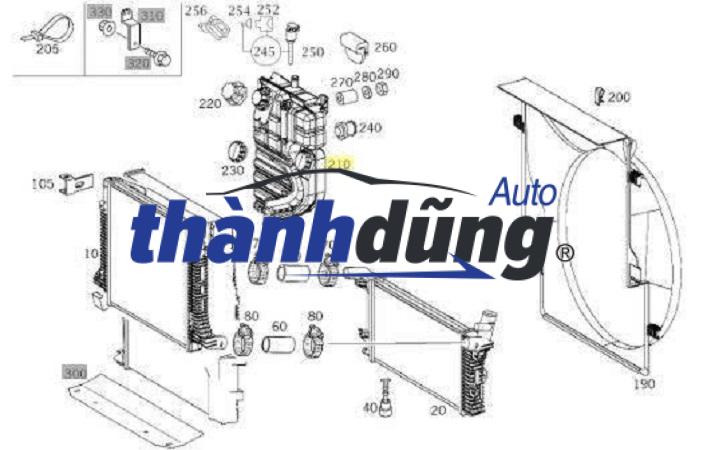 PHIN LỌC GA MERCEDES C200 2014-2021 | A0998350000 - Ảnh 5