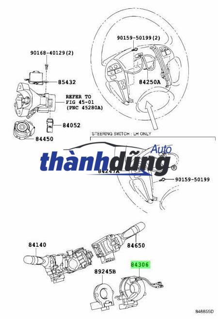 CÁP CÒI LEXUS ES350 2006-2012 | 8430648030 - Ảnh 4