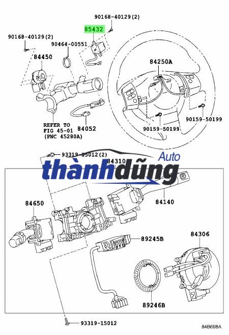 CÁP CÒI LEXUS ES350 2006-2012 | 8430648030 - Ảnh 5