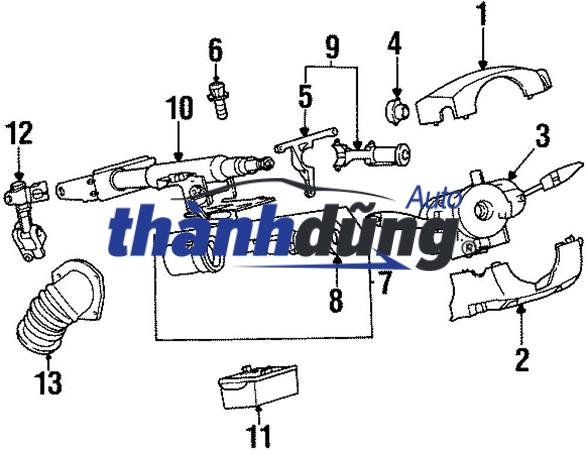 CÔNG TẮC PHA COS CHEVROLET TRAILBLAZER 2015 | 20962250 - Ảnh 4