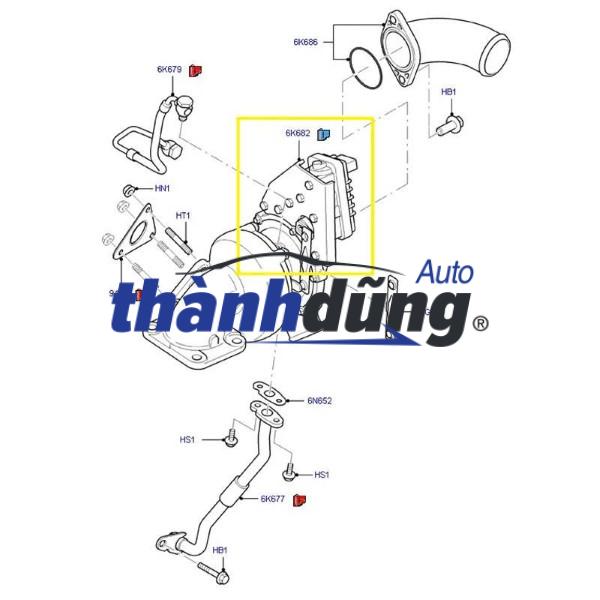 RUỘT TURBO TĂNG ÁP KIA CARNIVAL 2022 | 282312R100R - Ảnh 4