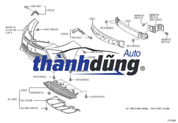 XỐP GIẢM CHẤN CẢN TRƯỚC KIA K3 2018 | 86520M6800 - Ảnh 5