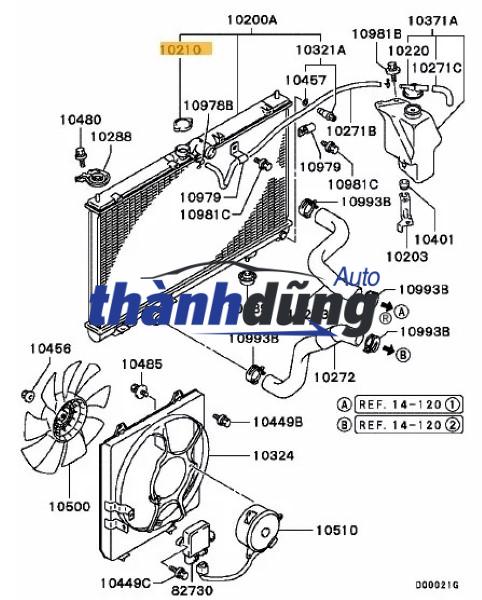 NẮP KÉT NƯỚC KIA RIO 1.4L 2011-2015 - Ảnh 6