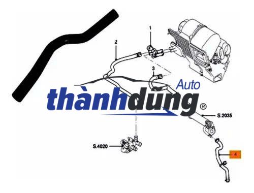 TUY Ô BƠM NƯỚC FORD TRANSIT 2013 | 6C1Q8K512A1B - Ảnh 6