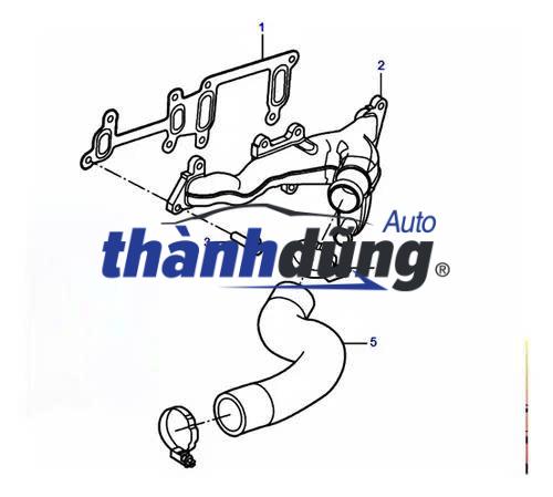 TUY Ô BƠM NƯỚC FORD TRANSIT 2013 | 6C1Q8K512A1B - Ảnh 4