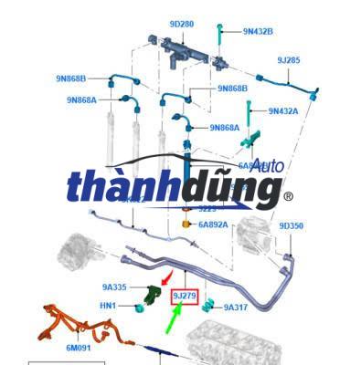 CẢM BIẾN THANH RAY NHIÊN LIỆU FORD TRANSIT 2010 | 45PP31 - Ảnh 5