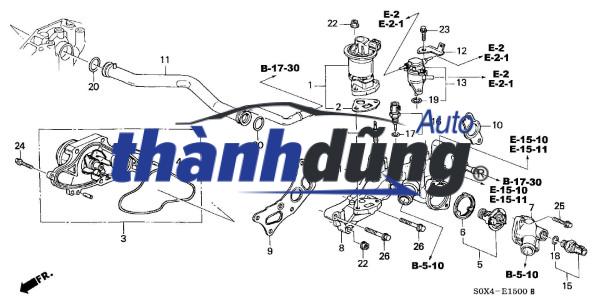 VAN HƠI XĂNG THỪA HYUNDAI SANTAFE 2006-2012 | 3946038450 - Ảnh 4