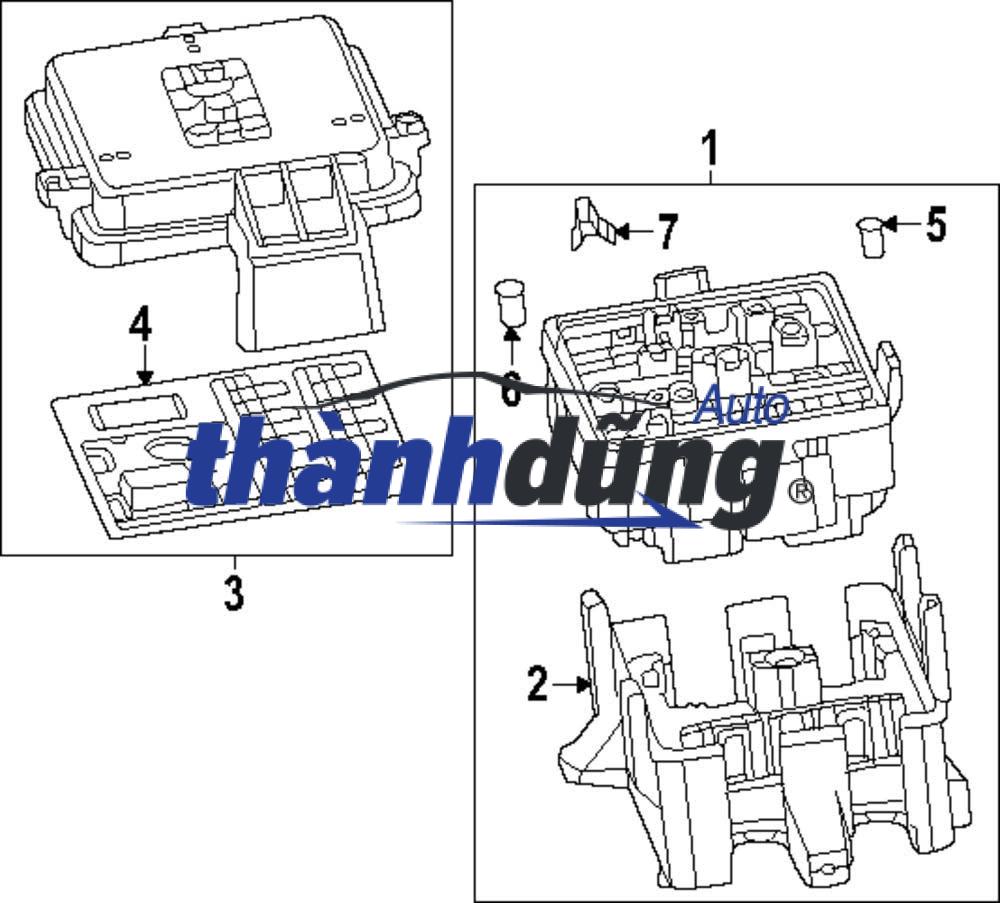 BẢNG CẦU CHÌ XE DAEWOO GENTRA 2009 - Ảnh 5
