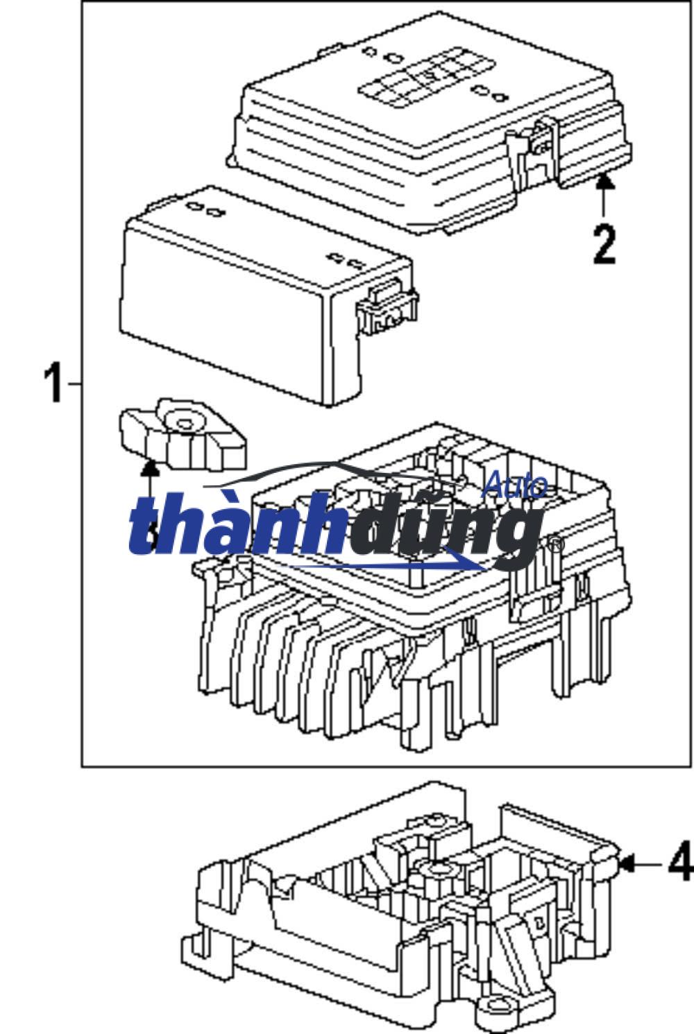 BẢNG CẦU CHÌ XE DAEWOO GENTRA 2009 - Ảnh 4