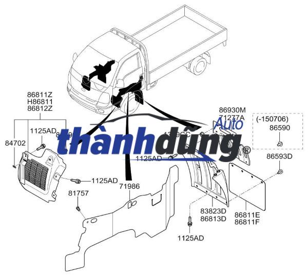 NẸP SÀN CÁNH CỬA TRÁI KIA K200 2019 - Ảnh 6