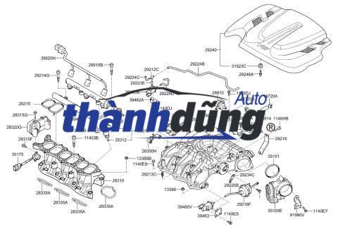 GIOĂNG TRÒN HỌNG GA KIA SORENTO 2010-2023 - Ảnh 5