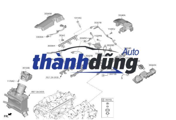 GIOĂNG TRÒN HỌNG GA KIA SORENTO 2010-2023 - Ảnh 7