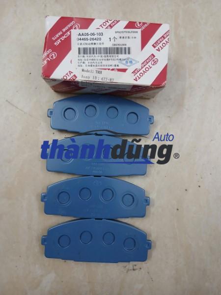 MÁ PHANH TRƯỚC TOYOTA HIACE KHD2
