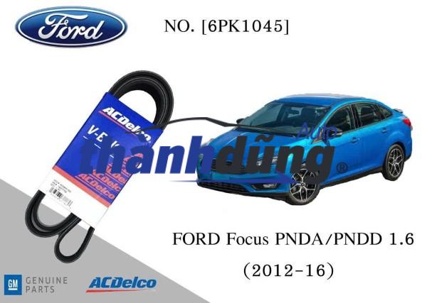 DÂY CUROA TỔNG XE FORD FOCUS 6PK1306 - Ảnh 5