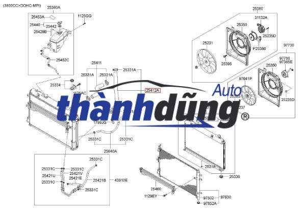 ỐNG NƯỚC BÌNH NƯỚC PHỤ AUDI A6 2012-2018 - Ảnh 4