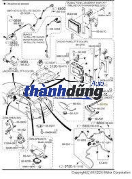 CẦN ĂNG TEN MAZDA 2 2017 - Ảnh 4
