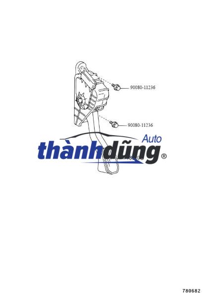 CẢM BIẾN CHÂN GA HYUNDAI STAREX 2003 - Ảnh 4