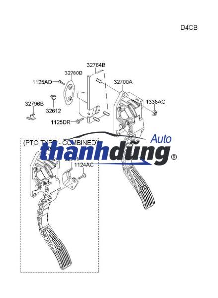 CẢM BIẾN CHÂN GA KIA MORNING 1.2 2011 - Ảnh 5
