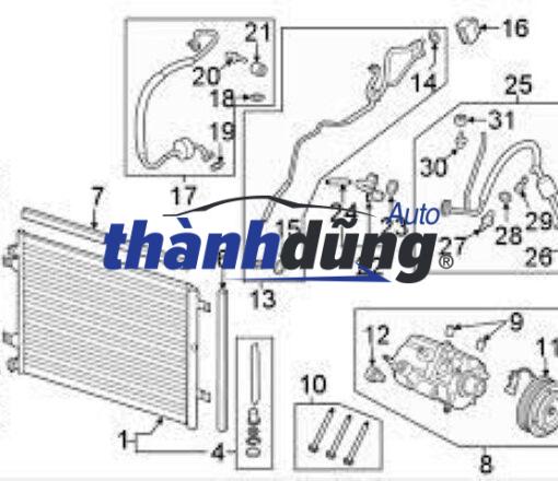 DÀN NÓNG MERCEDES GLC350 2013-2018 - Ảnh 6