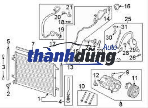 DÀN NÓNG MERCEDES GLC350 2013-2018 - Ảnh 6