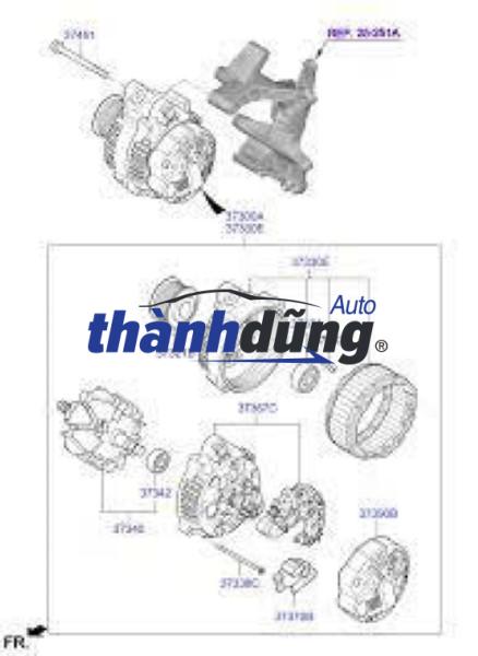 IC MÁY PHÁT KIA CARNIVAL 2009-2013 - Ảnh 5