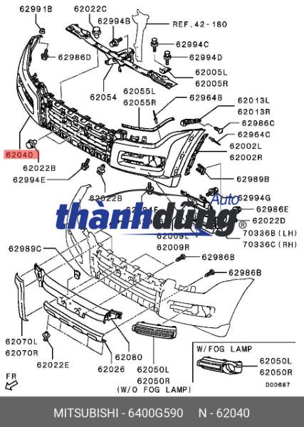 ỐP ĐÈN GẦM LH MITSUBISHI XPANDER 2024 - Ảnh 4