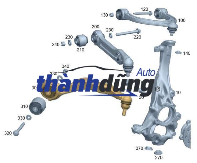 ROTUYN CÂN BẰNG MERCEDES GLC200 2016 - Ảnh 5