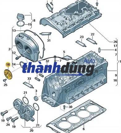 CẢM BIẾN XOAY CAM VOLKSWAGEN GOLF 2012-2018 - Ảnh 6