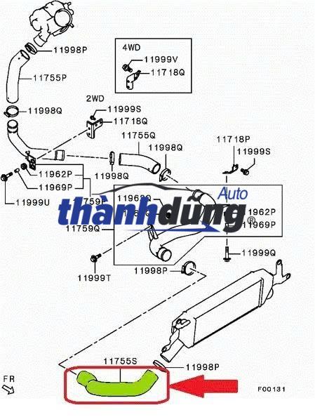 ỐNG LÀM MÁT DẦU TURBO AUDI A4 1.8 2016 - Ảnh 5