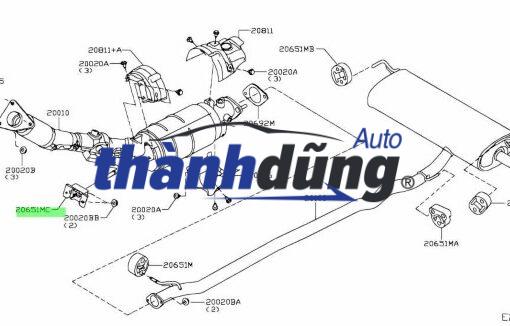 CAO SU TREO BÔ NISSAN X-TRAIL 2010 - Ảnh 5