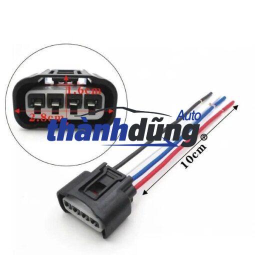 RẮC CẮM MÔ BIN XE TOYOTA VIOS 1.5G | 90980-11885 - Ảnh 4