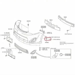 Lưới gió cản trước toyota fortuner 2018 - 531120k220 - Ảnh 5