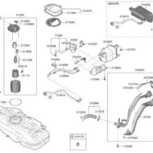 Cụm bơm xăng hyundai accent 1.5 2018-2023 chính hãng 31120H6000 - Ảnh 4