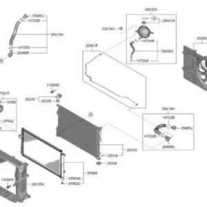 Ống nước hồi bình phụ daewoo gentra 1.5 2008 96461945 - Ảnh 4