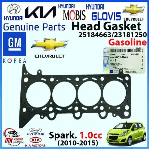 Gioăng mặt máy daewoo gentra x 2010 / chevrolet spark 25181250 - Ảnh 4